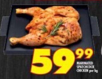 Shoprite Marinated Spatchcock Chicken per kg offer