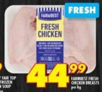 Shoprite Farmbest Fresh Chicken Breasts per kg offer