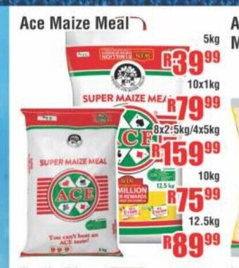 Devland Cash And Carry Ace Maize Meal 5kg offer