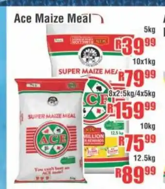 Devland Cash And Carry Ace Maize Meal 8x2.5kg/4x5kg offer