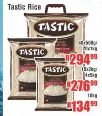 Devland Cash And Carry Tastic Rice 10x2kg / 4x5kg offer