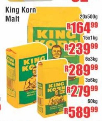 King Korn Malt 20x500g