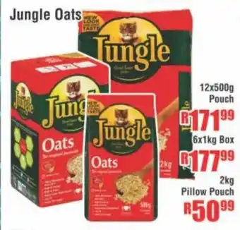 Devland Cash And Carry Jungle Oats 6x1kg Box offer