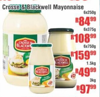 Devland Cash And Carry Crosse & Blackwell Mayonnaise 6x250g offer