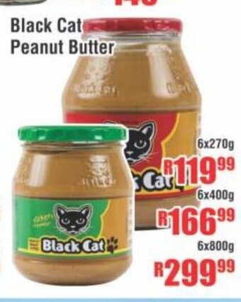 Devland Cash And Carry Black Cat Peanut Butter 6x270g offer