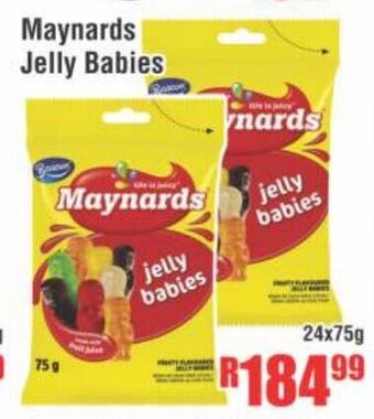 Maynards Jelly Babies 24x75g