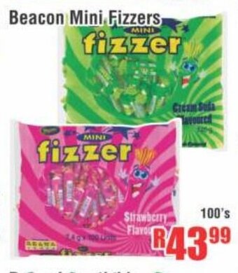 Devland Cash And Carry Beacon Mini Fizzers 100's offer