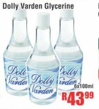 Devland Cash And Carry Dolly Varden Glycerine 6x100ml offer