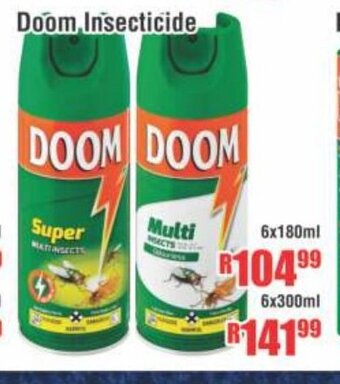 Devland Cash And Carry Doom Insecticide 6x300ml offer