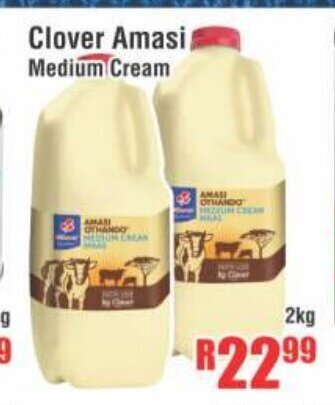 Clover Amasi Medium Cream 2kg