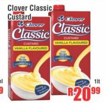 Devland Cash And Carry Clover Classic Custard 1lt offer