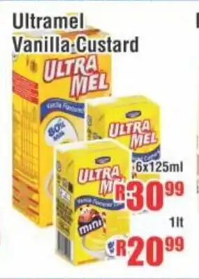 Devland Cash And Carry Ultramel Vanilla Custard 1lt offer