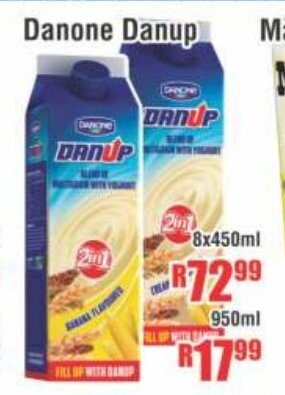 Danone Danup 8x450ml