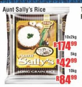 Devland Cash And Carry Aunt Sally's Rice 10x2kg offer