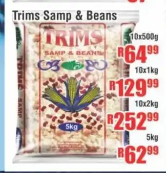 Devland Cash And Carry Trims Samp & Beans 10x2kg offer