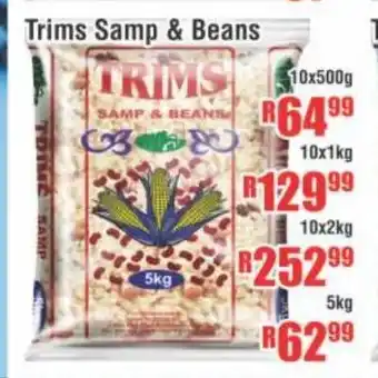 Devland Cash And Carry Trims Samp & Beans 5kg offer