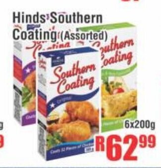 Devland Cash And Carry Hinds Southern Coating (Assorted) 6x200g offer
