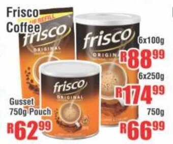 Devland Cash And Carry Frisco Coffee Gusset 750g Pouch offer