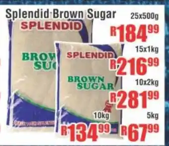 Devland Cash And Carry Splendid Brown Sugar 15x1kg offer