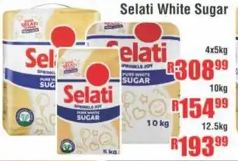 Devland Cash And Carry Selati White Sugar 10kg offer