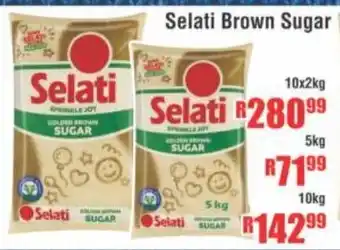 Devland Cash And Carry Selati Brown Sugar 10kg offer