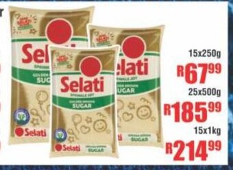 Selati Brown Sugar 15x250g