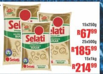Devland Cash And Carry Selati Brown Sugar 15x1kg offer