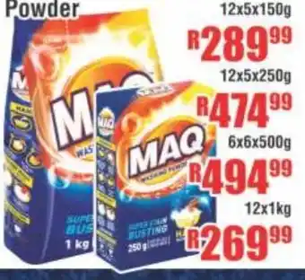 Devland Cash And Carry Maq Washing 12x5x150g offer