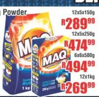 Devland Cash And Carry Maq Washing 6x6x500g offer