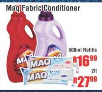 Devland Cash And Carry Maq Fabric Conditioner 500ml Refills offer