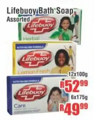 Devland Cash And Carry Lifebouy Bath Soap Assorted 6x175g offer
