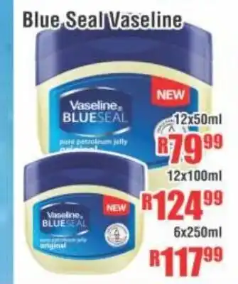 Devland Cash And Carry Blue Seal Vaseline 12x100ml offer