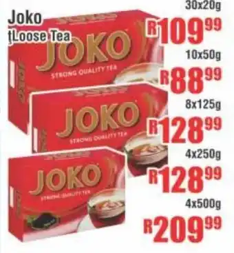 Devland Cash And Carry Joko Loose Tea 4x500g offer