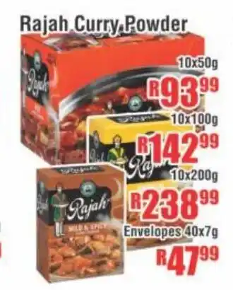 Devland Cash And Carry Rajah Curry Powder 10x200g offer