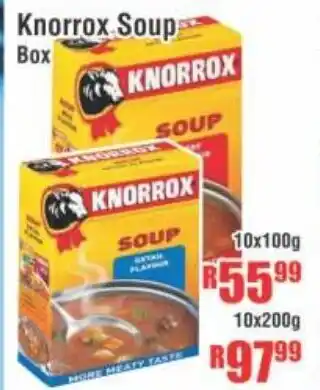 Devland Cash And Carry Knorrox Soup Box 10x200g offer