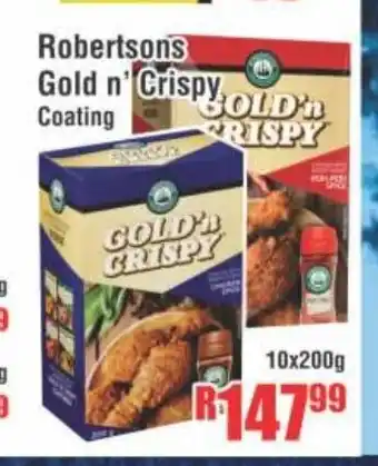 Devland Cash And Carry Robertson Gold n' Crispy Coating 10x200g offer