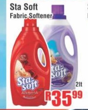 Sta Soft Fabric Softener 2lt
