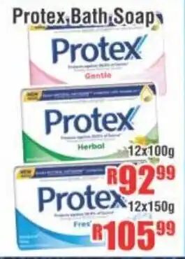 Devland Cash And Carry Protex Bath Soap 12x150g offer