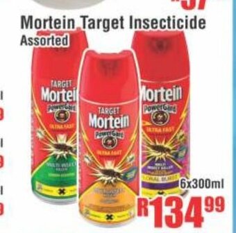 Devland Cash And Carry Mortein Target Insecticide Assorted 6x300ml offer
