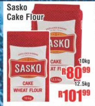 Devland Cash And Carry Sasko Cake Flour 10kg offer