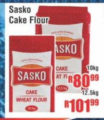 Devland Cash And Carry Sasko Cake Flour 12.5kg offer