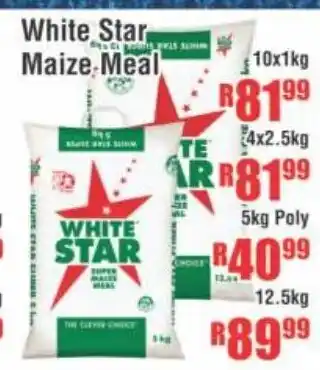 Devland Cash And Carry White Star Maize Meal 5kg Poly offer
