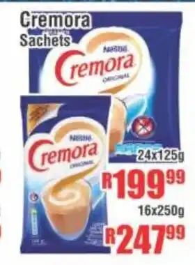 Devland Cash And Carry Cremora Sachets 24x125g offer