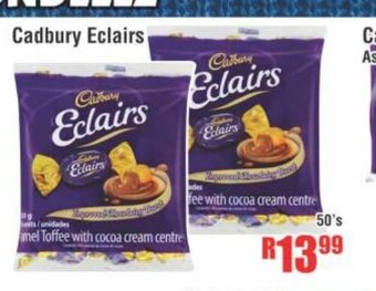 Devland Cash And Carry Cadbury Eclairs 50's offer
