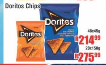 Devland Cash And Carry Doritos Chips 48x45g offer