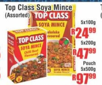 Devland Cash And Carry Top Class Soya Mince 5x100g offer