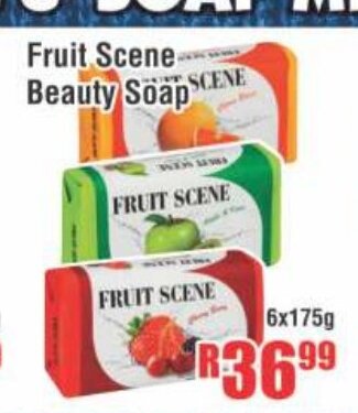 Devland Cash And Carry Fruit Scene Beauty Soap 6x175g offer