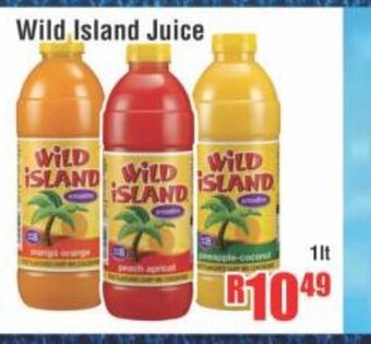 Devland Cash And Carry Wild Island Juice 1lt offer
