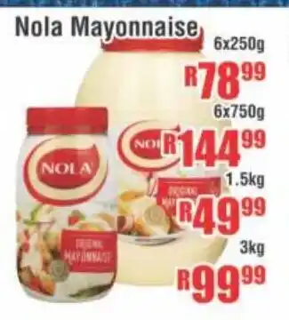 Devland Cash And Carry Nola Mayonnaise 1.5kg offer