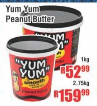 Devland Cash And Carry Yum Yum Peanut Butter 1kg offer